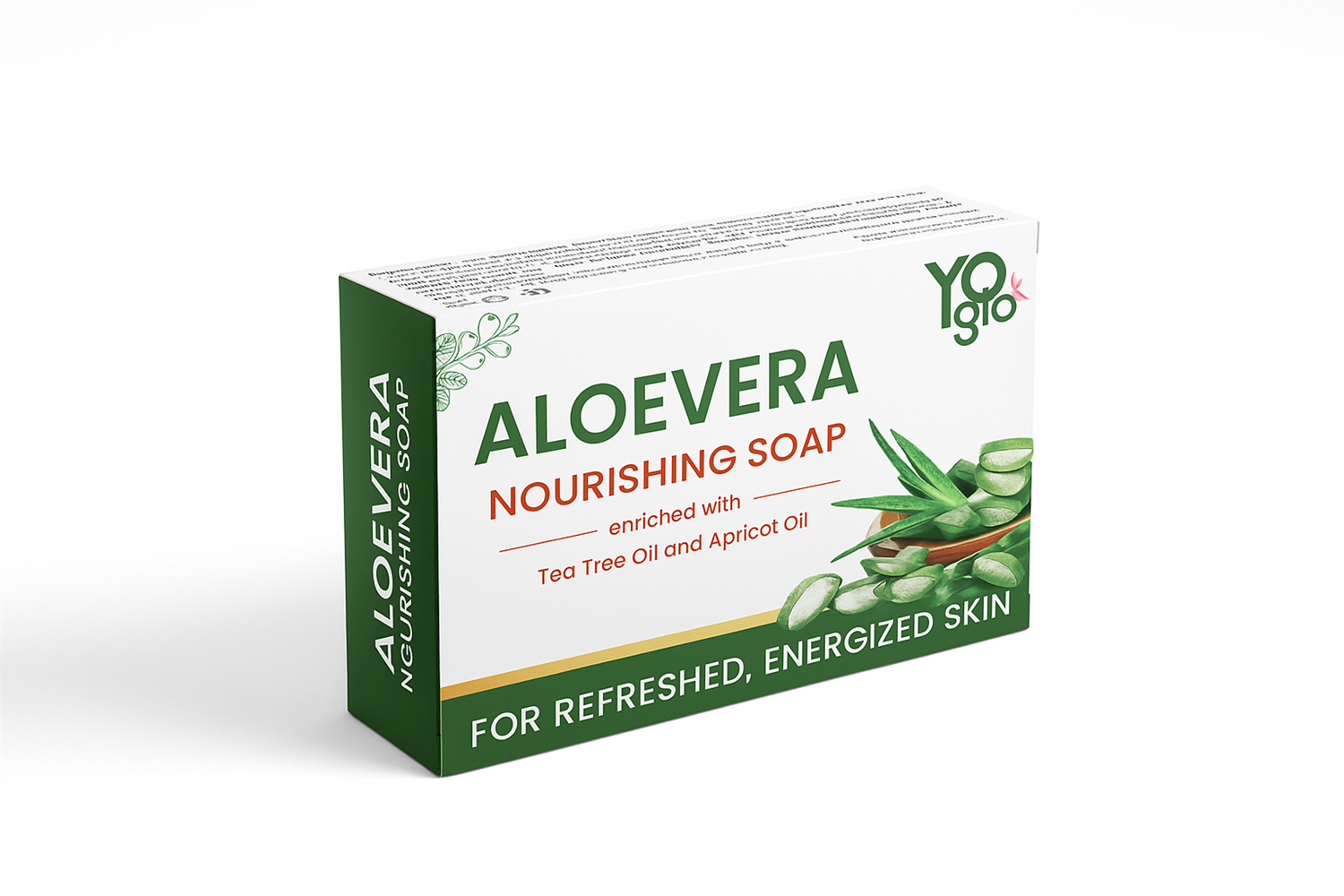 Aloevera soap enriched with Tea Tree oil