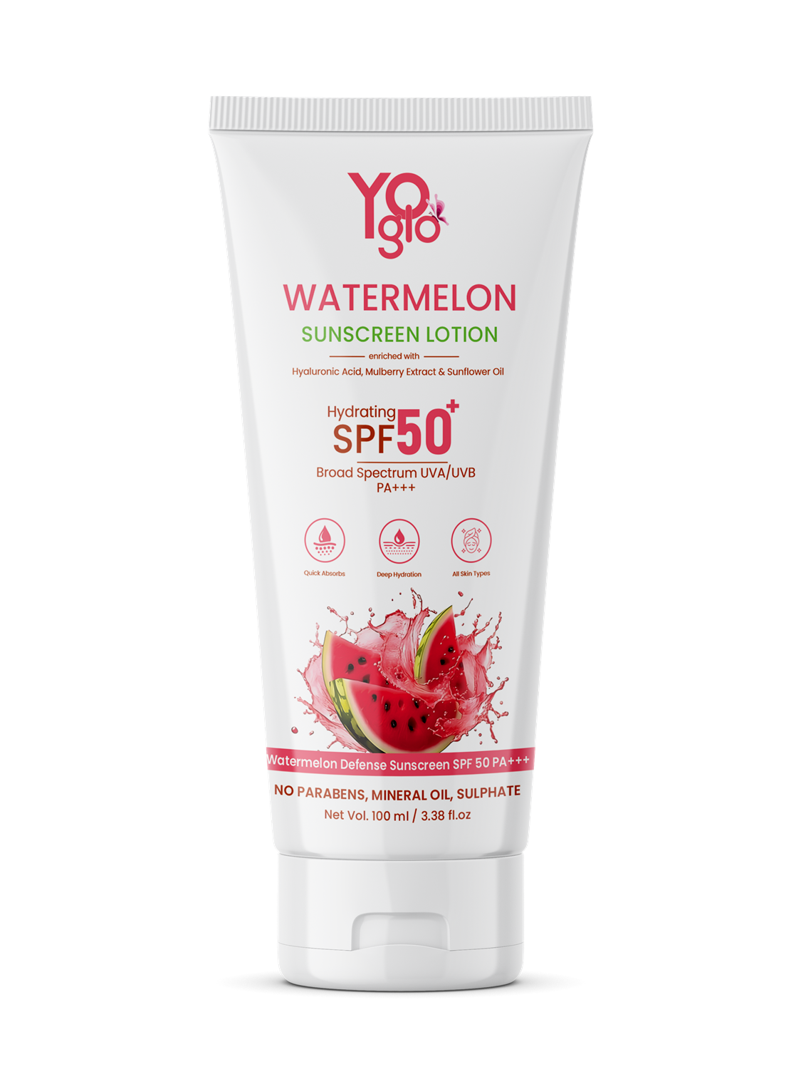 Watermelon Sunscreen SPF50+
